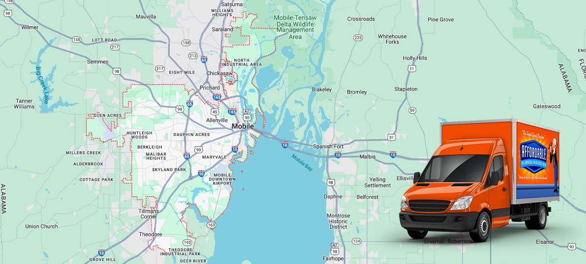 Service Areas - AFFORDABLE PLUMBING, HEATING & AIR